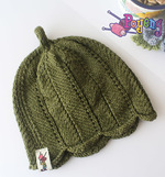 17.06.B: Leafy Baby Hat